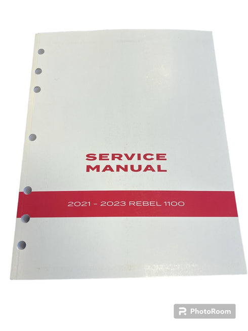 HONDA SERVICE MANUAL BOOK 2021-2023 REBEL 1100  OEM NEW GENUINE 61MLA01